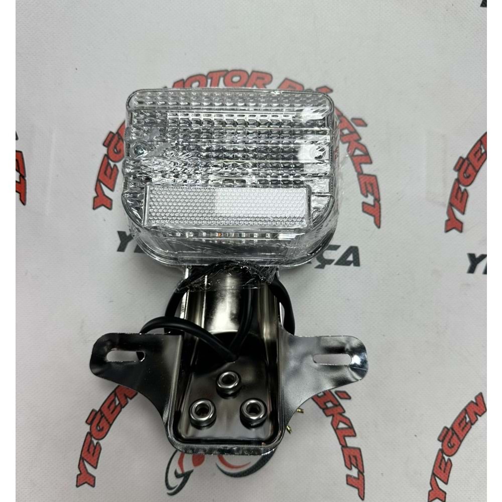 Cg Stop Krom Beyaz Camlı