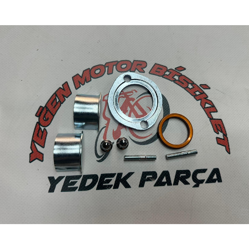 Cg 125 Egzoz Flanş Vida Seti