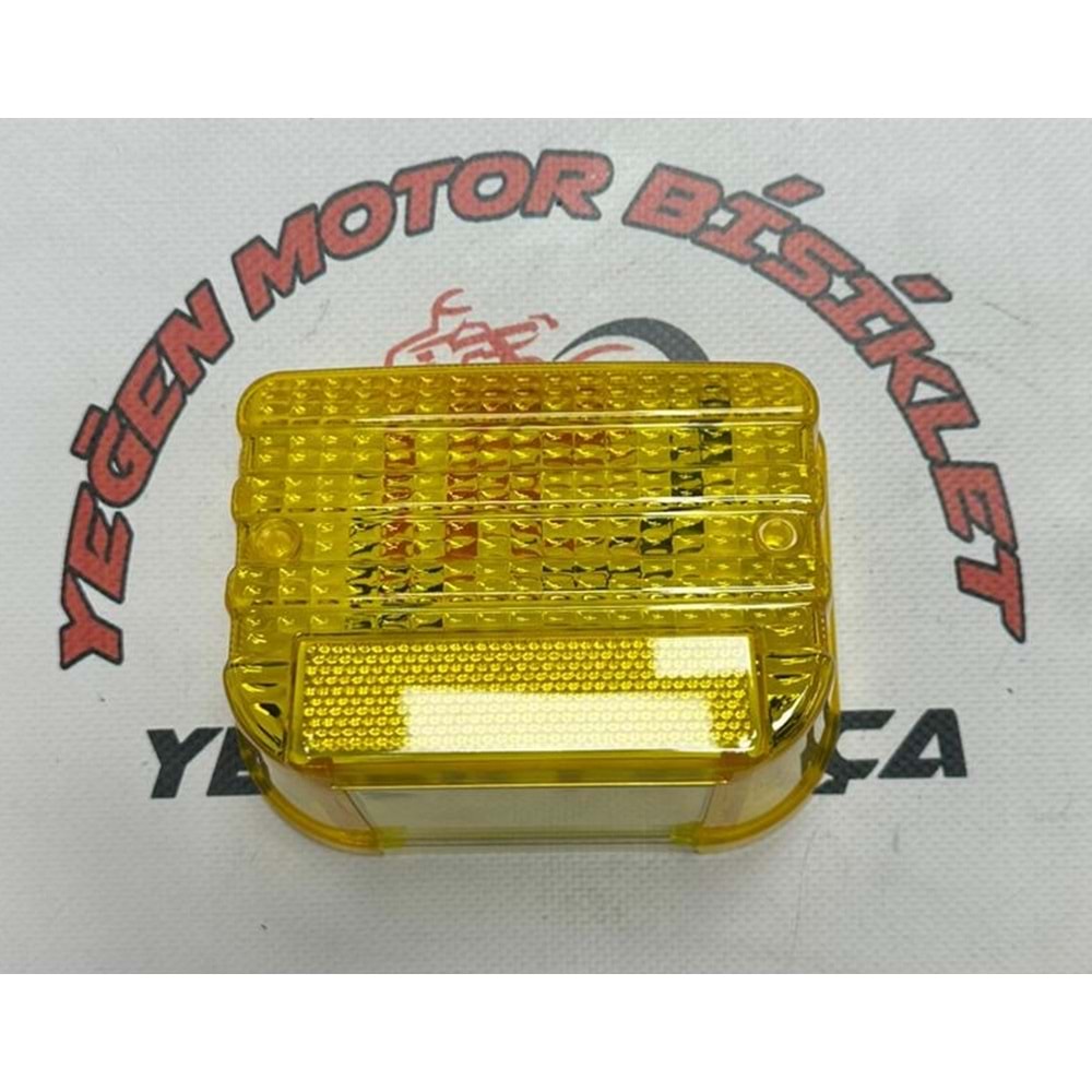 Cg 125 Arka Stop Camı (Sarı)