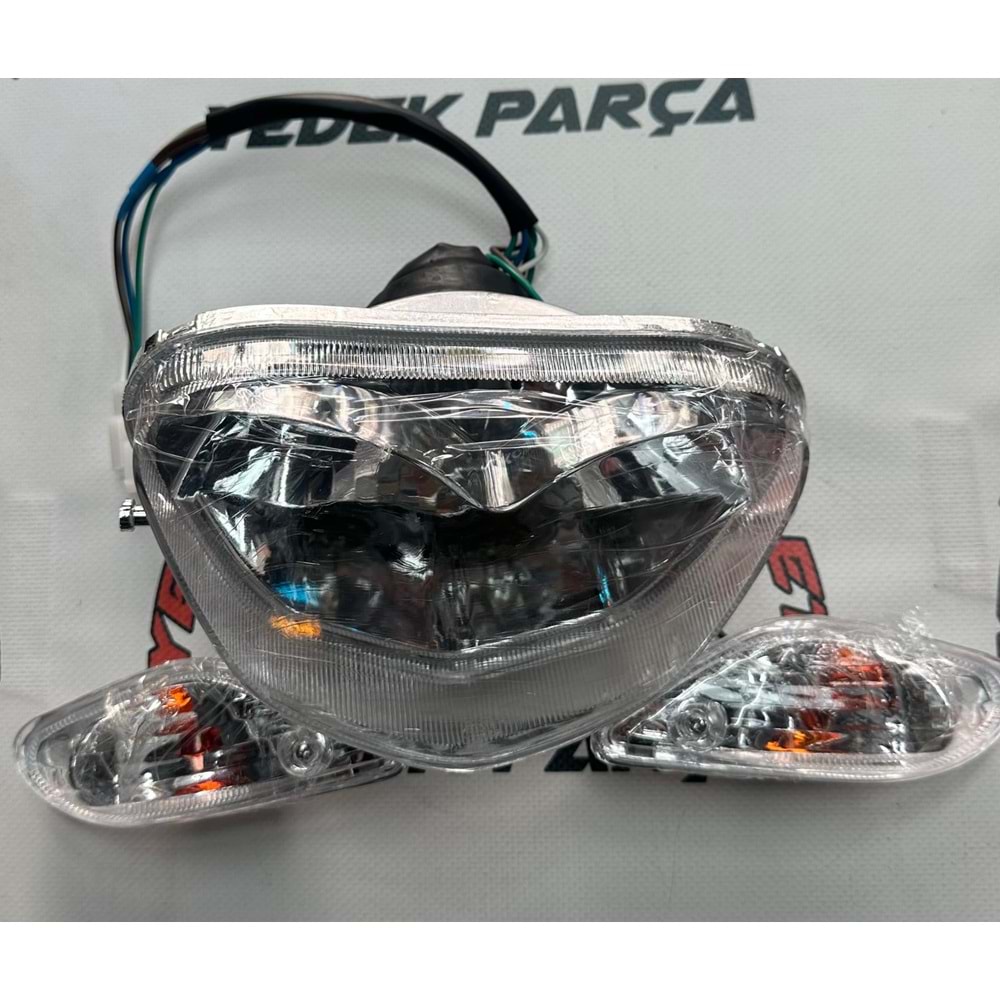 Kmt Çelik Ön Far + Sinyal Sağ-Sol