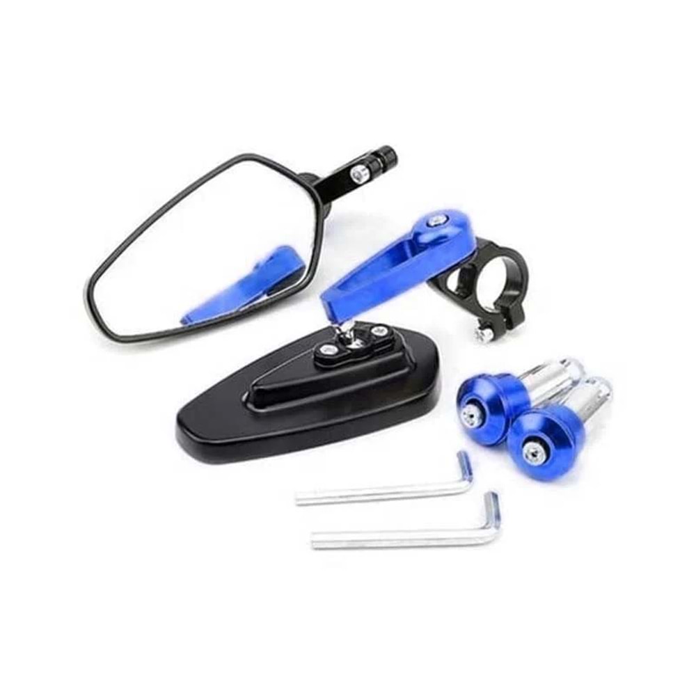 Universal Cnc Gidon Aynası Mavi