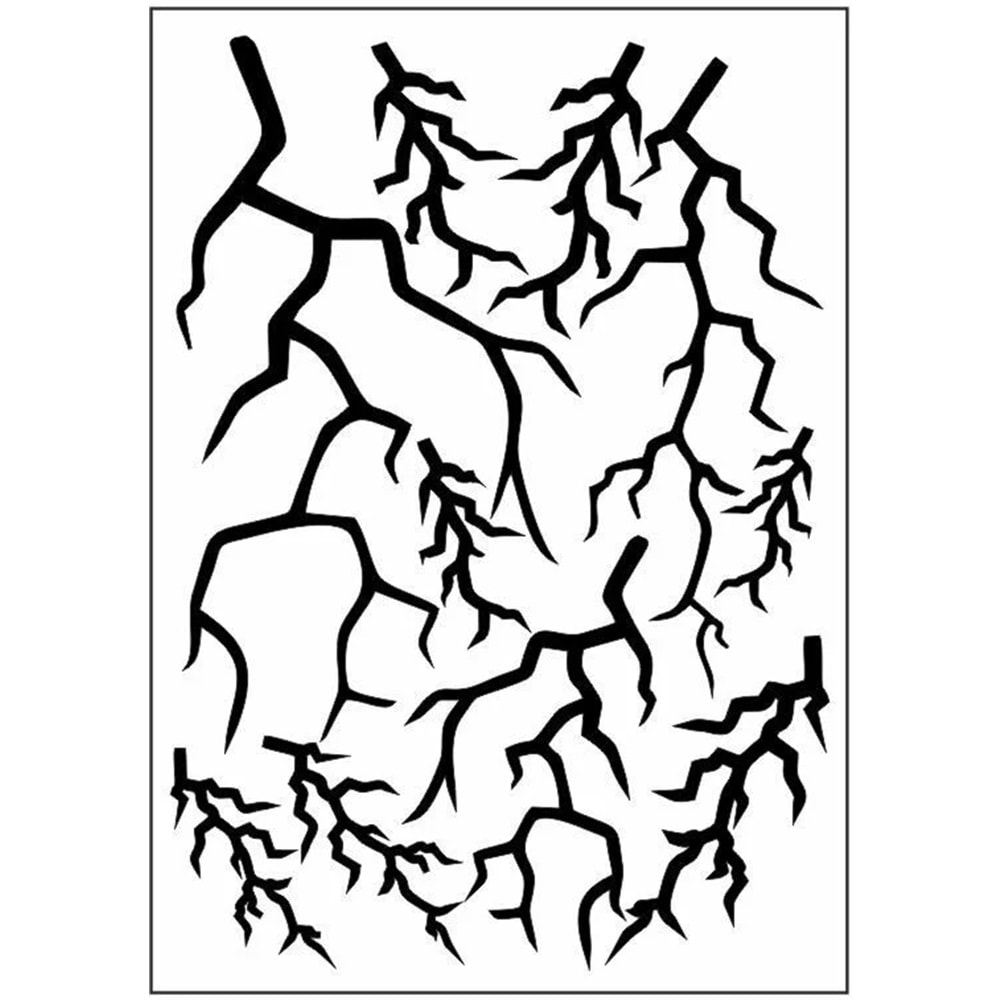 Sticker Şimşek Siyah