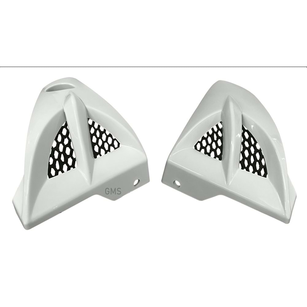 Cg-Ybr Benzin Depo Dekor Kapak Beyaz