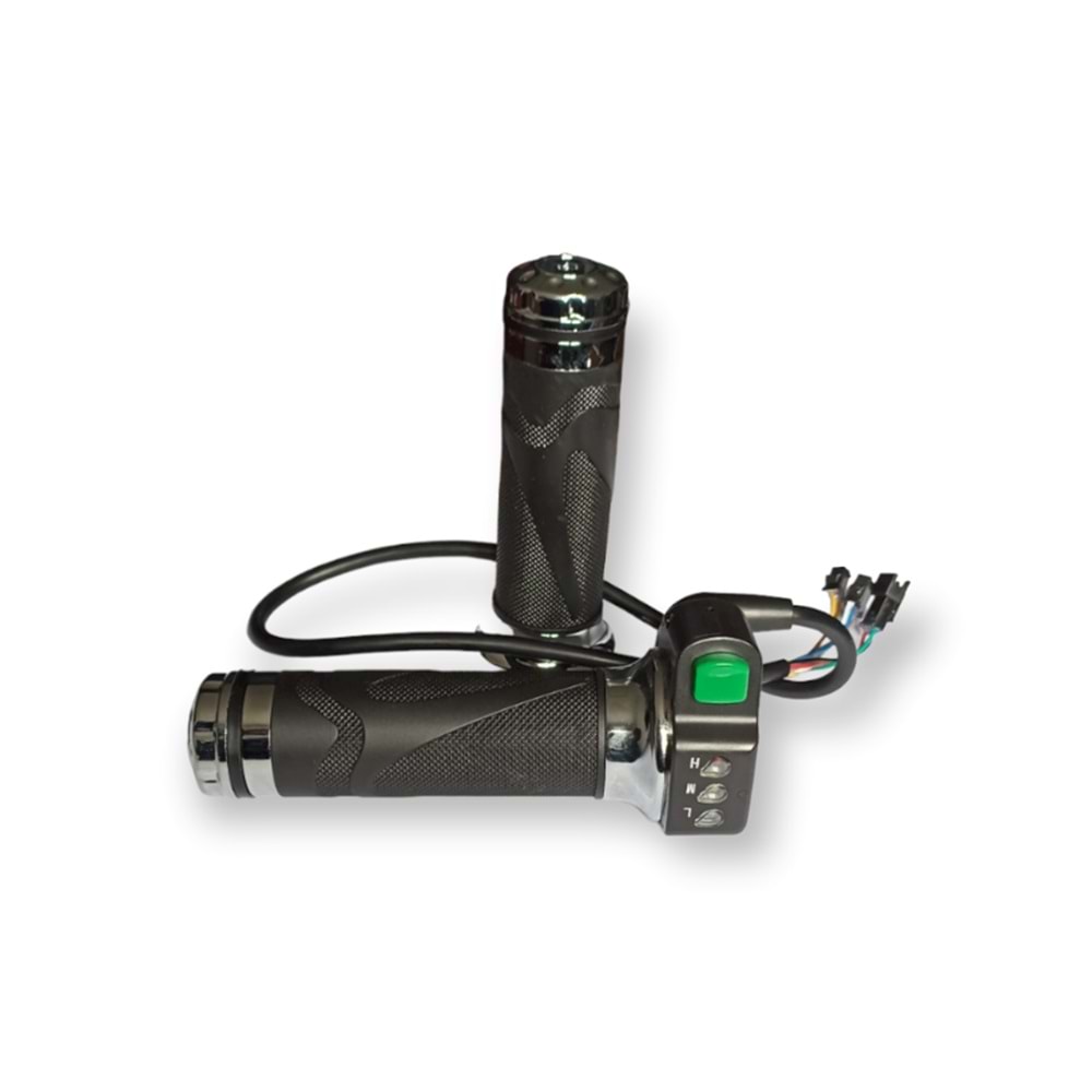 E-Bike Gaz Kolu 3 Kademeli Işıklı Tk