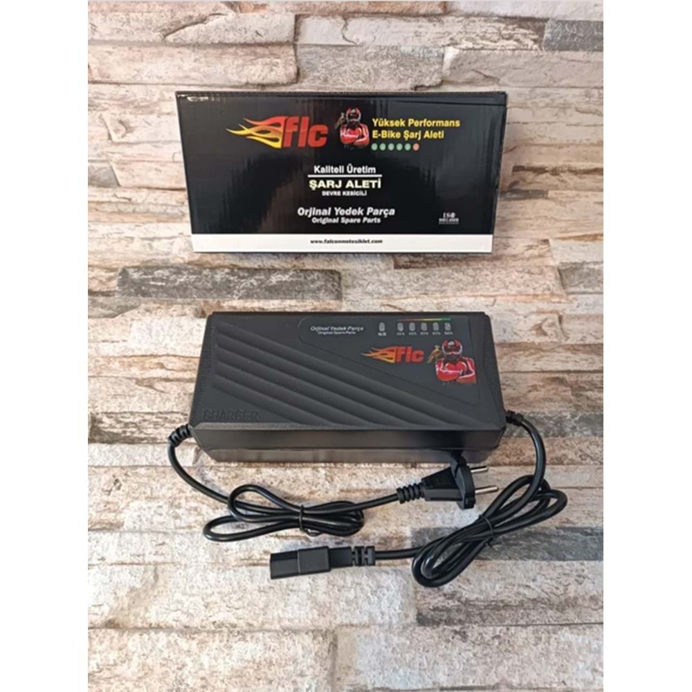 E-Bike Şarz Cihazı 36V-20 Ah ( Göstergeli )