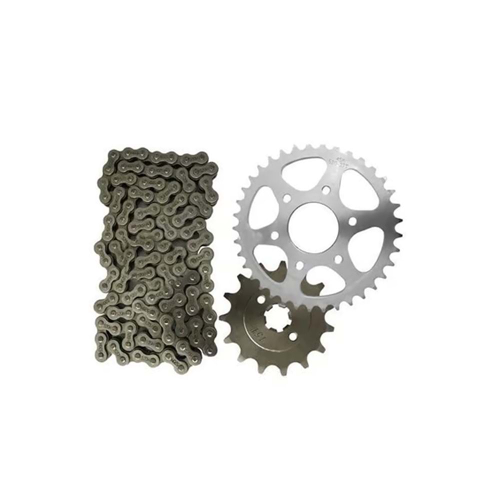 Bajaj Pulsar Rs 200 Oringli Zincir - Dişli Set (520Ho-108 L ) ( 40 T-14 T )