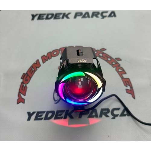 Çakarlı Led Sis Lambası U7 5 Renk