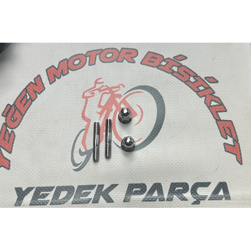 Cg 125 Egzoz Saplama Ve Somunu