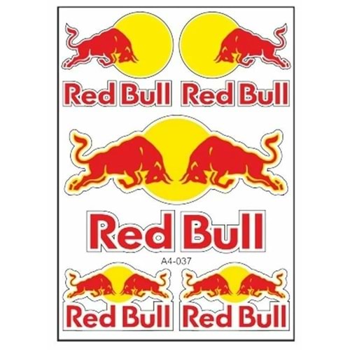 Redbull Sticker Çoklu
