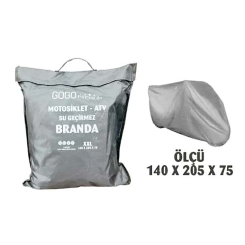 Su Geçirmez Kalın Branda Gri