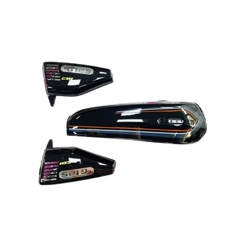 Cg Depo+Yan Kapak Kesik Model (Siyah)