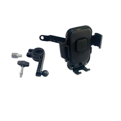 Ayna Ve Gidon Bağlantılı Telefon Tutucu Otomatik Mekanizma