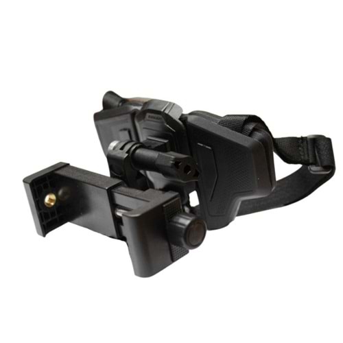 Kask Aparatı Telefon+Kamera Tutucu