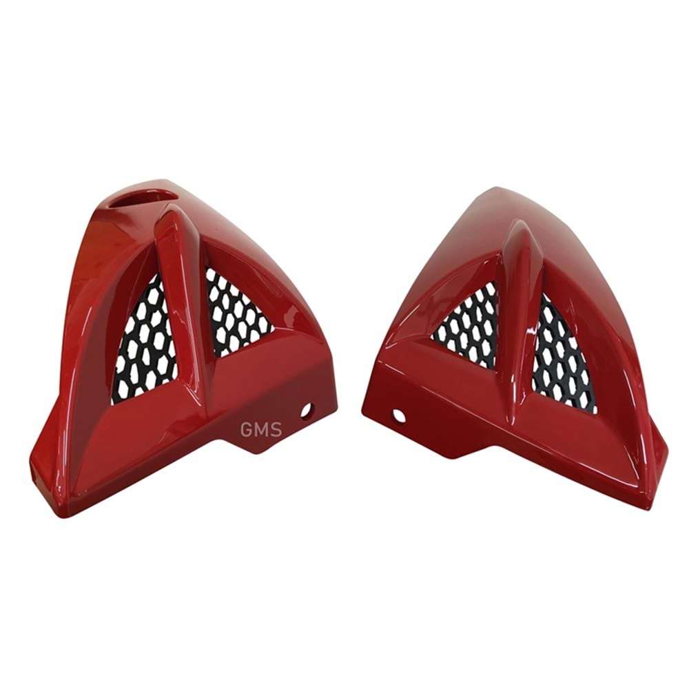 Cg-Ybr Benzin Depo Dekor Kapak Kırmızı